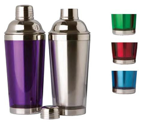 Double Wall Stainless Steel Cocktail Shaker, 16 oz. — Wine Devices