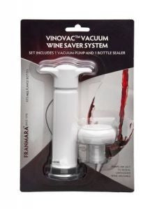 Vacu Vin Wine Saver: Vacuum Pump & Stopper - Wine Preservation — Wine  Devices