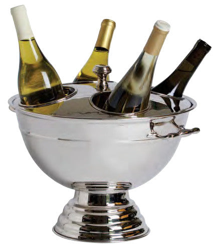 Wine Chiller Bucket, STUTUS Stainless Steel Double Wall White Wine Bottle  Cooler Bucket, Insulated Champagne Beer Ice Bucket